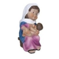 Maria dando el pecho figura  8,5 cm colección Little Xmas Reilaflor en latiendadelosbelenes