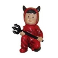 Diablillo agachado altura 7,5 cm colección Little Xmas Reilaflor en latiendadelosbelenes