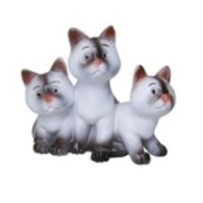 grupo gatos colección Little Xmas Reilaflor en latiendadelosbelenes