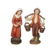 Pastores aguadores figura 10 cms colección de Figuras de Resina 10 cm Reilaflor en latiendadelosbelenes