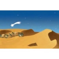 Fondo cielo de estrellas 60x100 cm