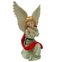 Nacimiento completo en resina de 1 m, 11 figuras ángel