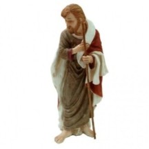 Nacimiento completo en resina de 1 m, 11 figuras San José