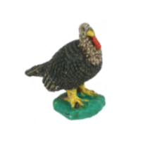 Pavo de durexina para 8 a 12 cm, 10 unidades, Oliver