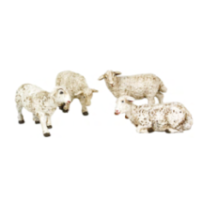 Cordero de durexina para 8 a 12 cm, 10 unidades, Oliver