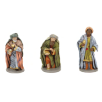Reyes adorando figuras clásicas de 10 cm en marmolina, de Oliver