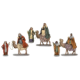 Reyes a camello con pajes figuras clásicas de 10 cm en marmolina, de Oliver