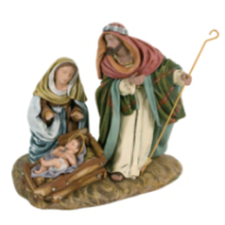 Nacimiento 3 piezas 12 cm Marmolina