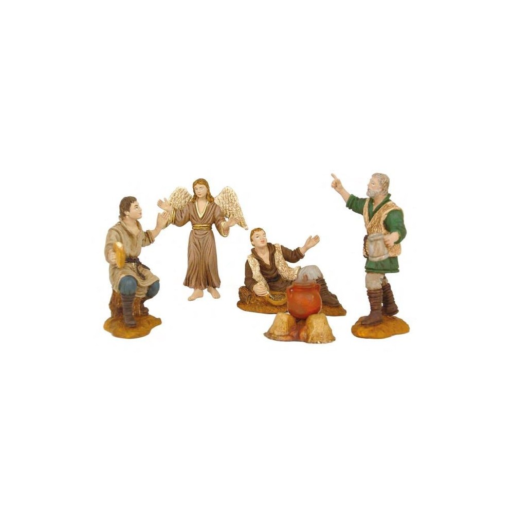 Anunciación a los pastores en 8 cm. Durexina de Oliver