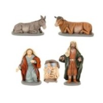 Nacimiento clásico de 10 cm en marmolina, de Oliver