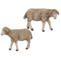 Cordero de marmolina para figuras de 10 a 12 cm