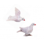 Crías de palomas de plástico para 7 a 12 cm, de Oliver