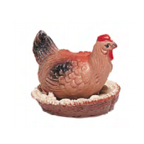 Gallina incubando de plástico para 7 a 12 cm, de Oliver