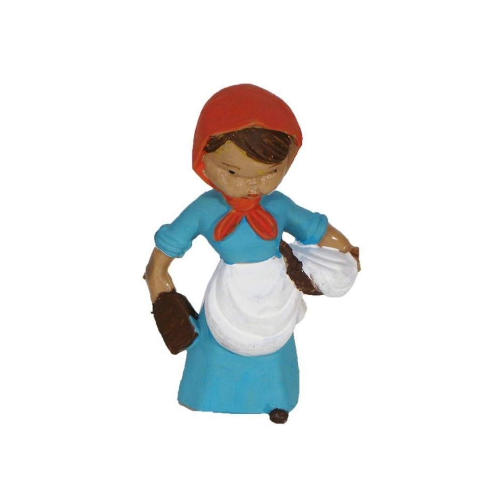 Lavandera 8 cm TM. B/Exp. de Oliver, 6 juegos