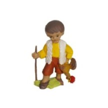 Pastor gallo 8 cm. TM. B/Exp. de Oliver, 6 juegos