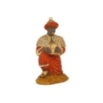 Rey negro adorando 8 cm (08042) Eco card de Oliver, 12 juegos