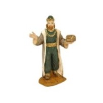 Rey rubio adorando 8 cm (08042) Eco card de Oliver, 12 juegos