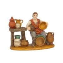 Alfarero 8 cm. Eco Card. de Oliver, 6 juegos