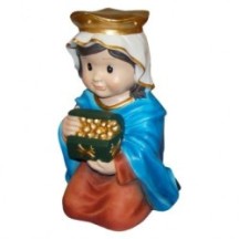 Melchor adorando 42 cm