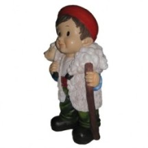 Pastor con oveja 45 cm