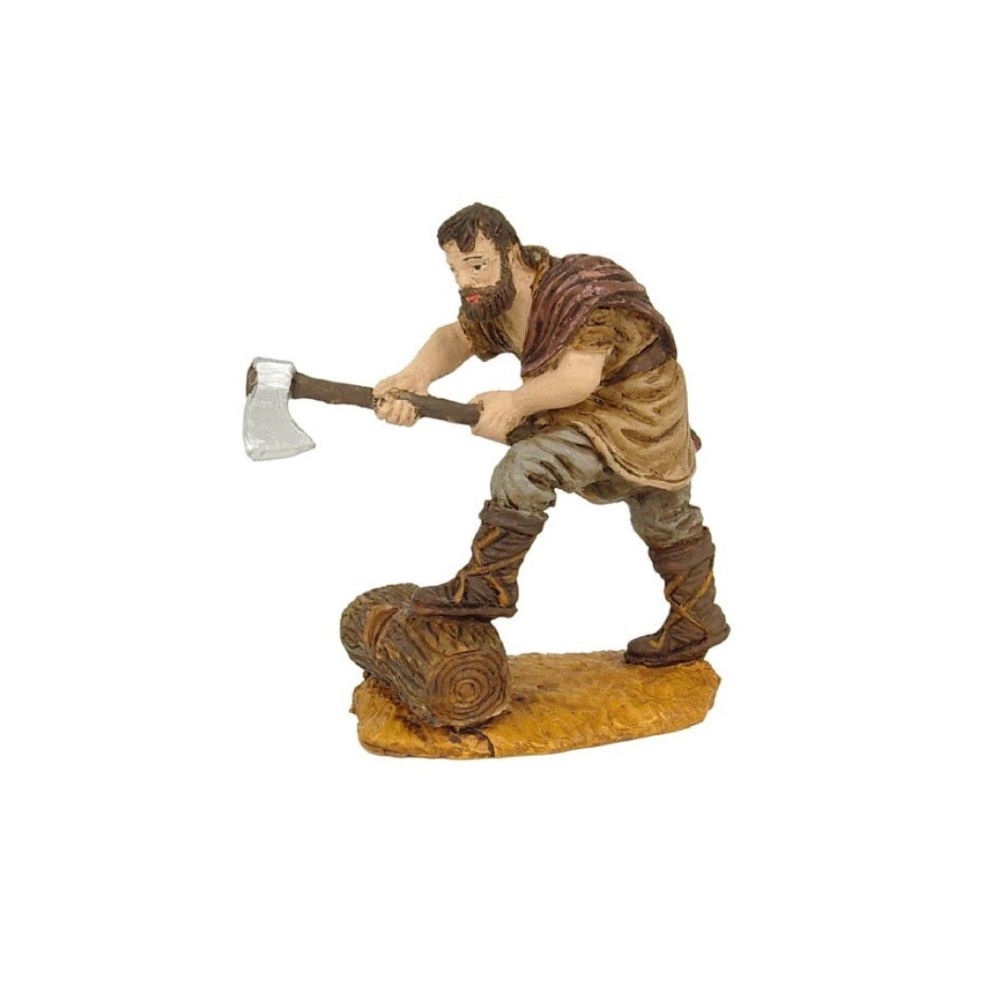 Leñador 10 cm. Eco Card de Oliver, 6 packs