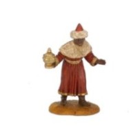 Rey Negro ador. 10cm. Eco Card de Oliver, 12 packs