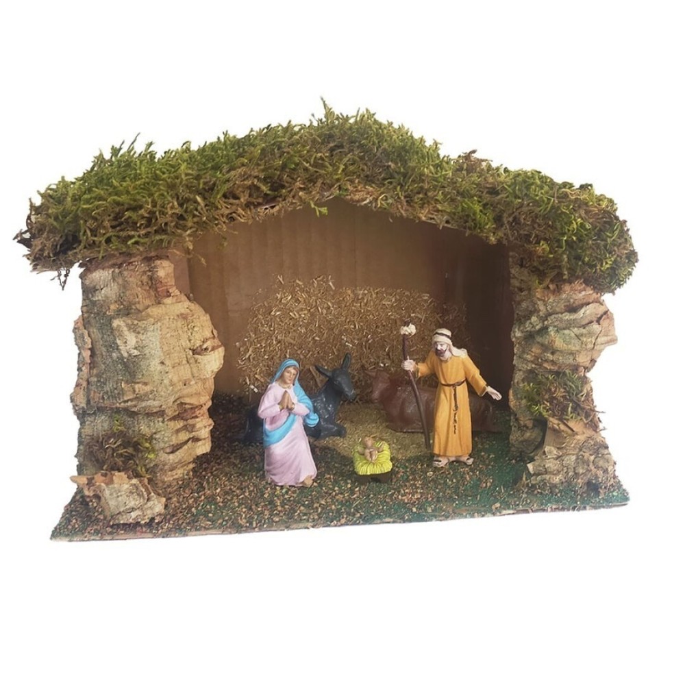 Cueva con nacimiento de 7 cm de Oliver