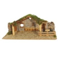 Cueva con fondo piedra y valla para fig 8-12 cm de Oliver