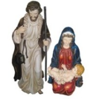 Nacimiento Resina Alto 1,70 M Set 2 Piezas