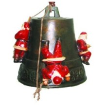 Campana Con Santas
