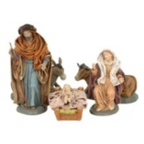 Nacimiento 3 piezas 21 cm Marmolina