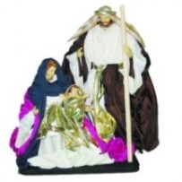 Nacimiento sin establo waterproof en 33 cm