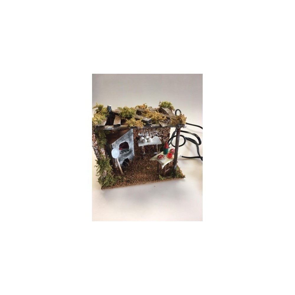 Cocina con mesa 15x11x12 cm