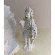 Pozo y Pocero Escayola 21cm para Pintar-latiendadelosbelenes