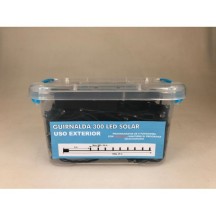 Guirnalda Solar 300 LED (29m) | Uso Exterior y 8 Funciones | latiendadelosbelenes