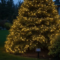 Guirnalda Solar 300 LED (29m) | Uso Exterior y 8 Funciones | latiendadelosbelenes