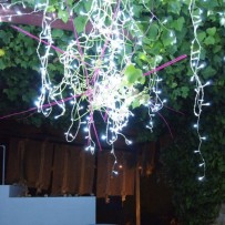 Cortina LED 256 Luces Programable (1.5x1.6m) | Blanco Cálido | latiendadelosbelenes