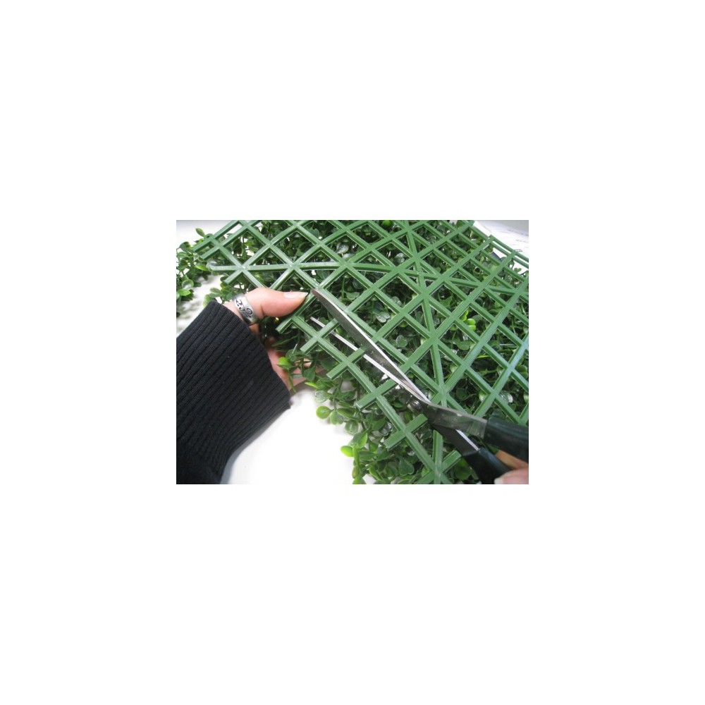 Placa Boj Artificial 30x30 cm | Modular, Recortable | Jardín Vertical/Horizontal | latiendadelosbelenes