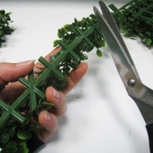 Placa Boj Artificial 30x30 cm | Modular, Recortable | Jardín Vertical/Horizontal | latiendadelosbelenes