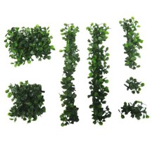 Placa Boj Artificial 30x30 cm | Modular, Recortable | Jardín Vertical/Horizontal | latiendadelosbelenes