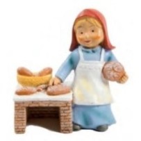 Panadera Naïf 10 cm Marmolina