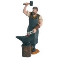 Herrero y yunque 15 cm Durexina y Tela