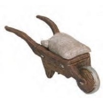 Carretilla en miniatura