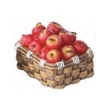 Cestos de frutas en miniatura