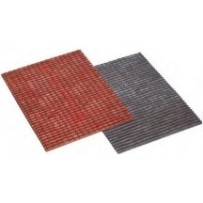 Tejado de tejas rojas 34x25